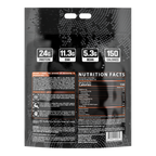 Nutrex Research 100% Whey Protein 10lbs Chocolate - Back / Nutrition Facts