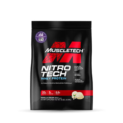 MuscleTech NitroTech Whey Protein 4.5Kg (100 Servings)