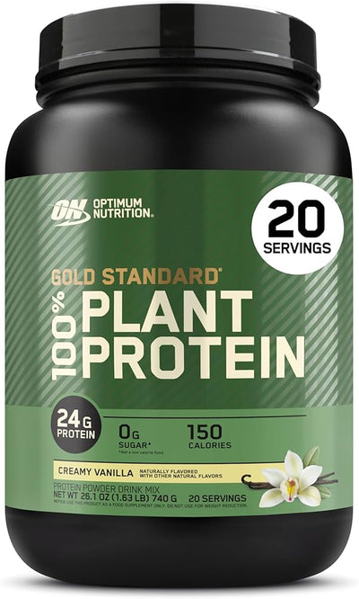 Optimum Nutrition Gold Standard 100% Plant Protein — Creamy Vanilla 740g - main