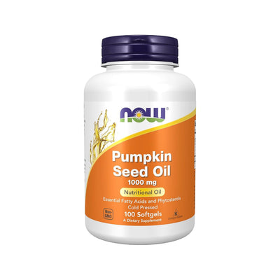 Now Foods Pumpkin Seed Oil 1000 mg Softgels