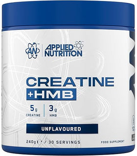 Applied Nutrition Creatine + HMB — Unflavoured (240g / 30 Servings)
