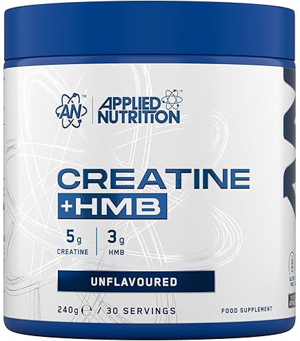 Applied Nutrition Creatine + HMB — Unflavoured (240g / 30 Servings)