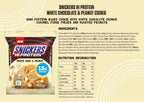 Snickers White Chocolate Peanut Baked Protein Cookie (60g)