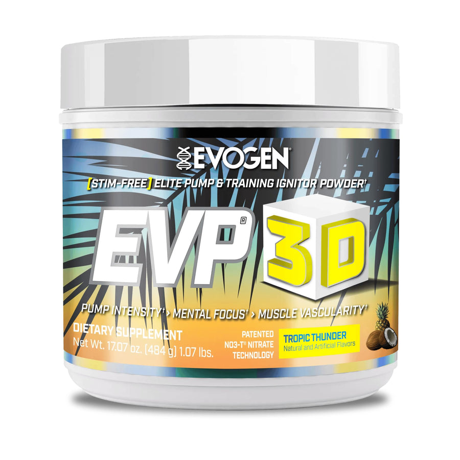 EVOGEN EVP 3D — Stim-Free Elite Pump & Training Ignitor Powder