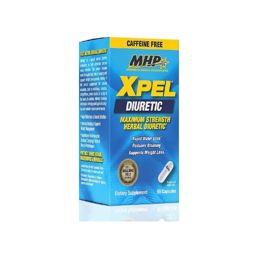 MHP Xpel Caffeine Free | 80 Capsules