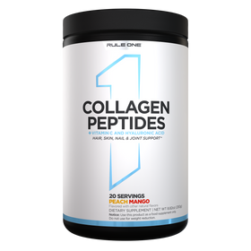 Rule One R1 Collagen Peptides 20 Servings - Peach Mango