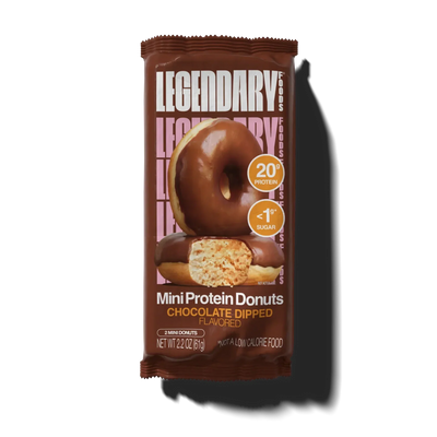 Legendary Foods - Chocolate Dipped Protein Donuts | 61g