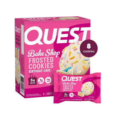 QUEST FROSTED COOKIE BIRTHDAY CAKE |25G