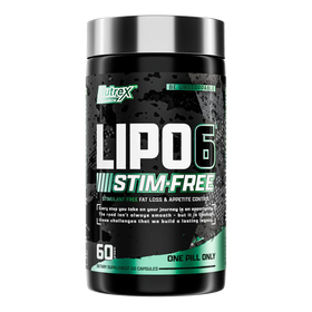 Nutrex Research Lipo-6 Stim Free | 60 Capsules