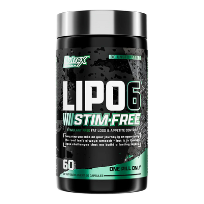 Nutrex Research Lipo-6 Stim Free | 60 Capsules