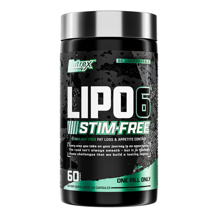 Nutrex Research Lipo-6 Stim Free | 60 Capsules