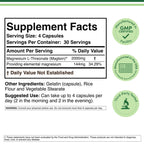 Double Wood Magtein - nutrition facts
