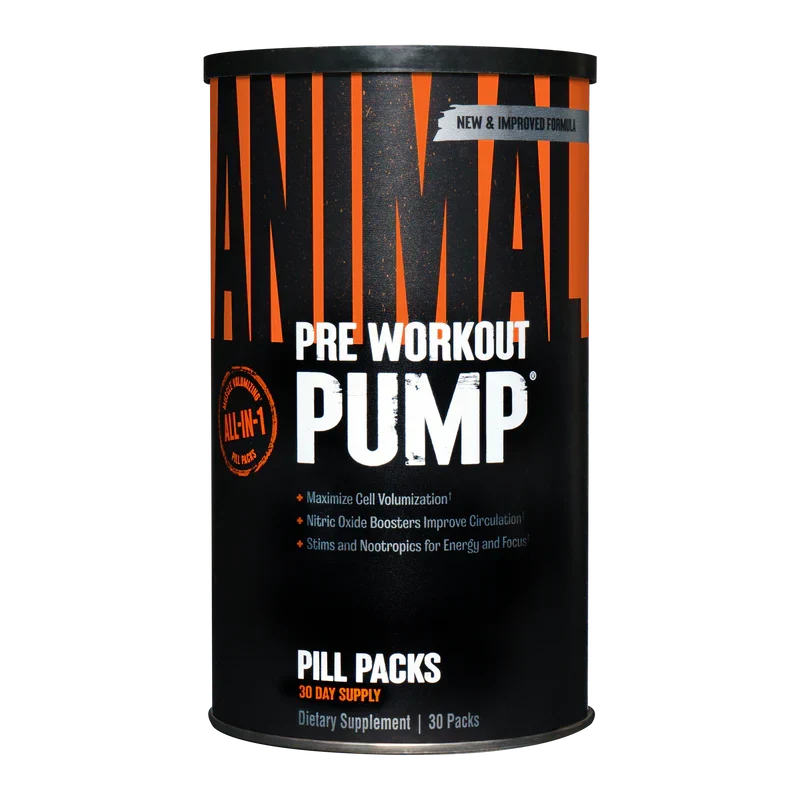 Universal Nutrition Animal Pump Pill Packs (30 Servings)
