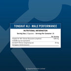 Applied Nutrition Tongkat Ali Long Jack Testosterone Support 1200MG  60 Capsules