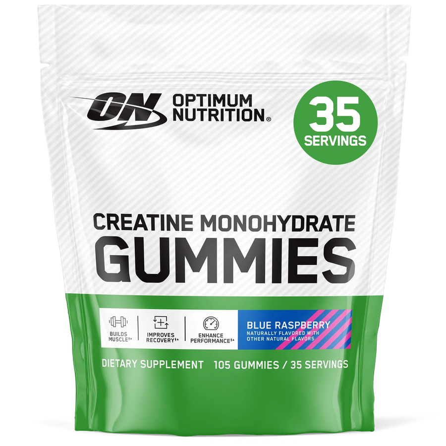 Optimum Nutrition Creatine Monohydrate Gummies (105 Gummies / 35 Servings)