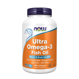 Now Foods Ultra Omega 3 Fish Oil | 180 Softgels