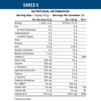 Applied Nutrition Shred-X Fat Burning Thermogenic Powder | 30 Servings