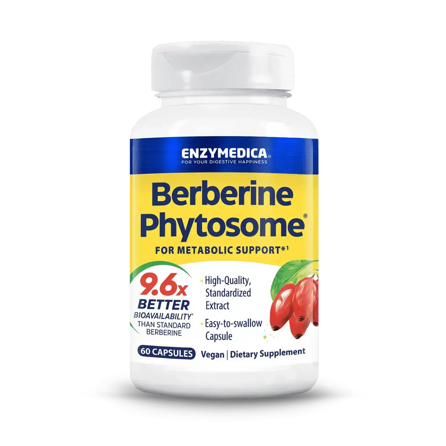 Enzymedica Berberine Phytosome® | 60 Capsules