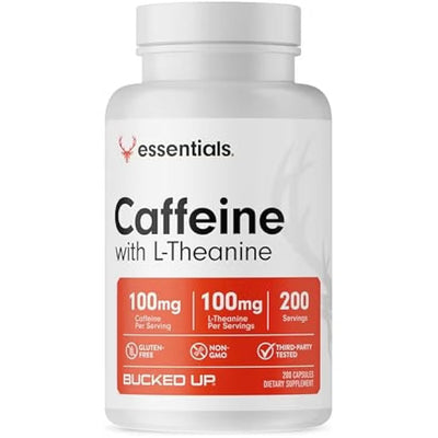 Bucked Up Essentials Caffeine with L-Theanine