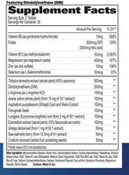 GAT Testrol Gold ES - nutrition facts