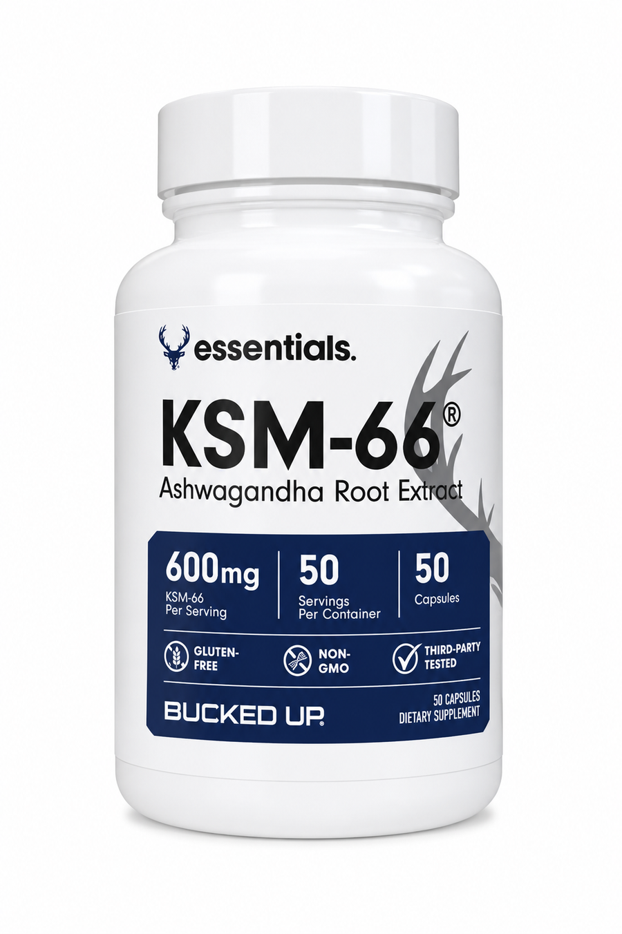 Bucked Up Essentials KSM-66 Ashwagandha