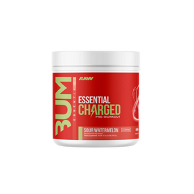 RAW BUM Essential Charged Pre-Workout | 25 Servings