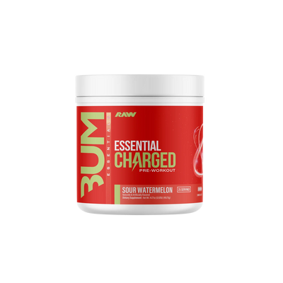 RAW BUM Essential Charged Pre-Workout | 25 Servings