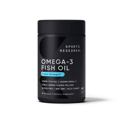 Sports Research Omega-3 Fish Oil-Triple Strength
