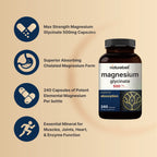 NatureBell Magnesium Glycinate 500mg , 240 Capsules