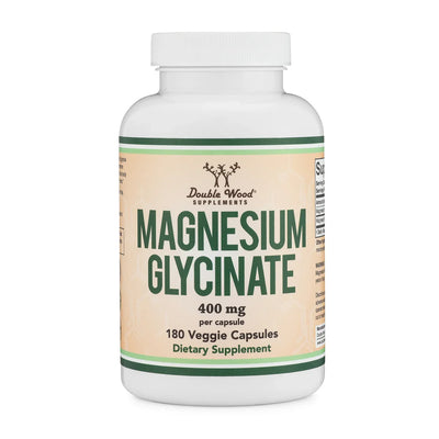 Double Wood Magnesium Glycinate 400mg (180 Capsules)