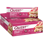 QUEST WHITE CHOCOLATE RASPBERRY PROTEIN BAR (60g)