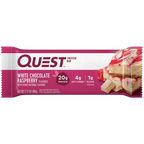 QUEST WHITE CHOCOLATE RASPBERRY PROTEIN BAR (60g)