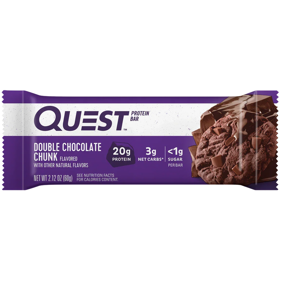 QUEST Double Chocolate Chunk Protein Bar (60g)