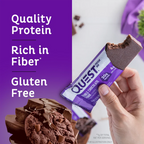 QUEST Double Chocolate Chunk Protein Bar (60g)