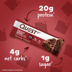 QUEST Chocolate Brownie Protein Bar (60g)