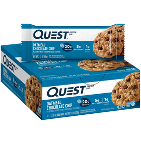QUEST Oatmeal Chocolate Chip Protein Bar (60g)