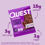 QUEST Double Chocolate Chip Cookie (60g)
