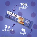 QUEST BLUEBERRY COBBLER CRISPY HERO PROTEIN BAR (60g)
