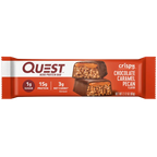 QUEST Chocolate Caramel Pecan Crispy Hero Bar 60g