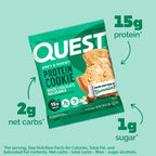 QUEST WHITE CHOCOLATE MACADAMIA PROTEIN COOKIE (58g)