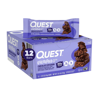QUEST CHOCOLATE EXPLOSION OVERLOAD BAR |63g