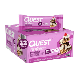 QUEST SUNDAE FUNDAY OVERLOAD BAR |63g