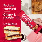 Quest Peanut Butter & Jelly Crispy Hero Protein Bar | 60g