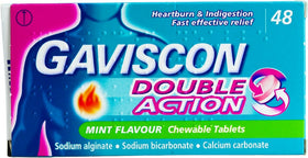 Gaviscon Double Action Chewable Tablets