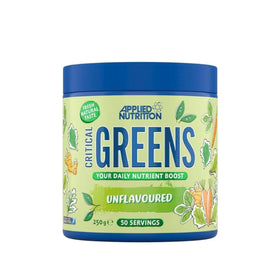 Applied Nutrition Critical Greens Unflavored Powder | 50 Servings