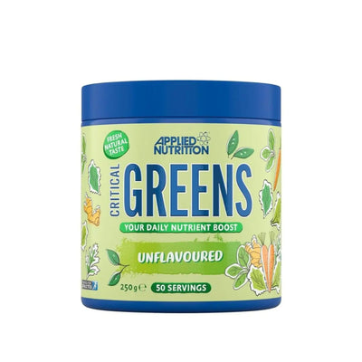 Applied Nutrition Critical Greens Unflavored Powder | 50 Servings