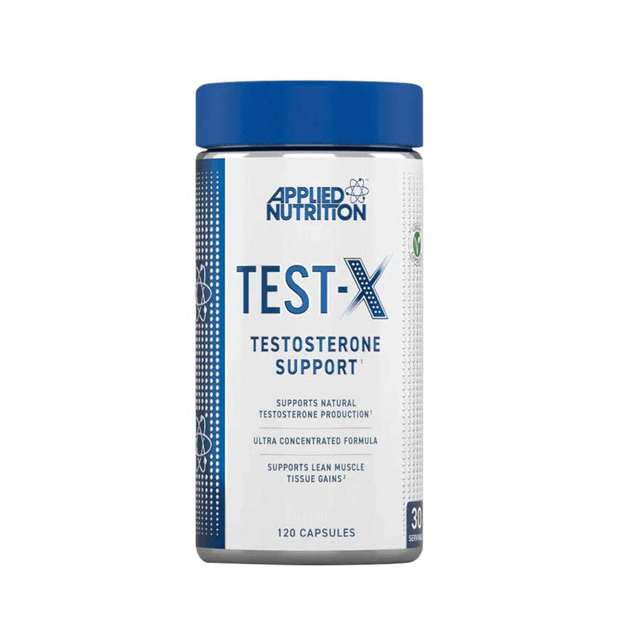 Applied Nutrition Test-X Testosterone Support 120 Capsules (30 Servings)