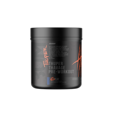 Raw Nutrition Thuper Thavage Pre-workout | 20 Servings