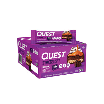 QUEST BROWNIE A LA MODE STACKS BAR | 67g
